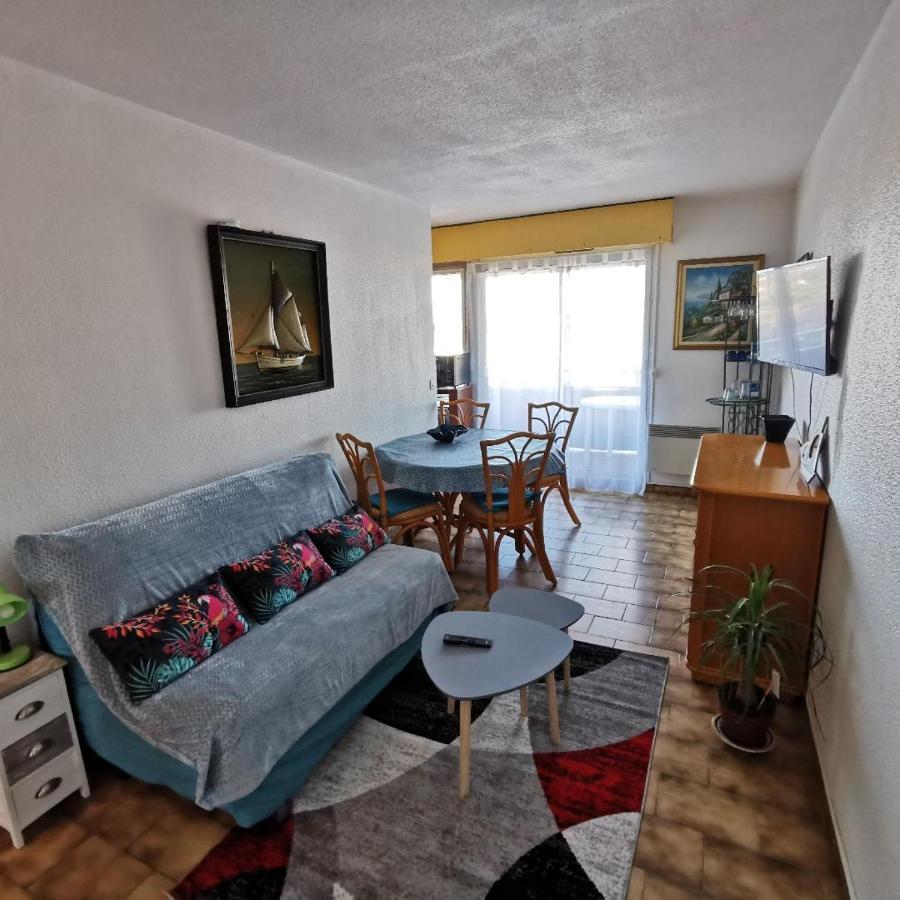 Appartement T2 Vue Mer Et Port,2 Balcons, Parking Prive Canet-en-Roussillon Eksteriør bilde