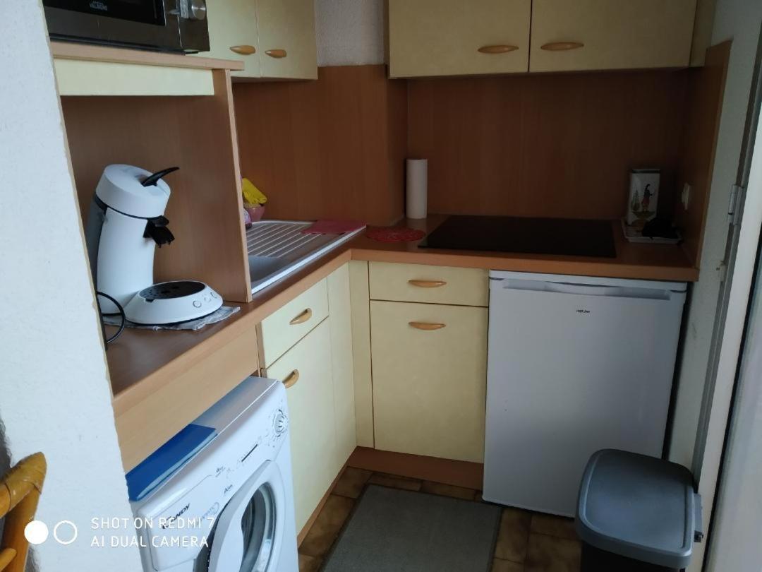 Appartement T2 Vue Mer Et Port,2 Balcons, Parking Prive Canet-en-Roussillon Eksteriør bilde