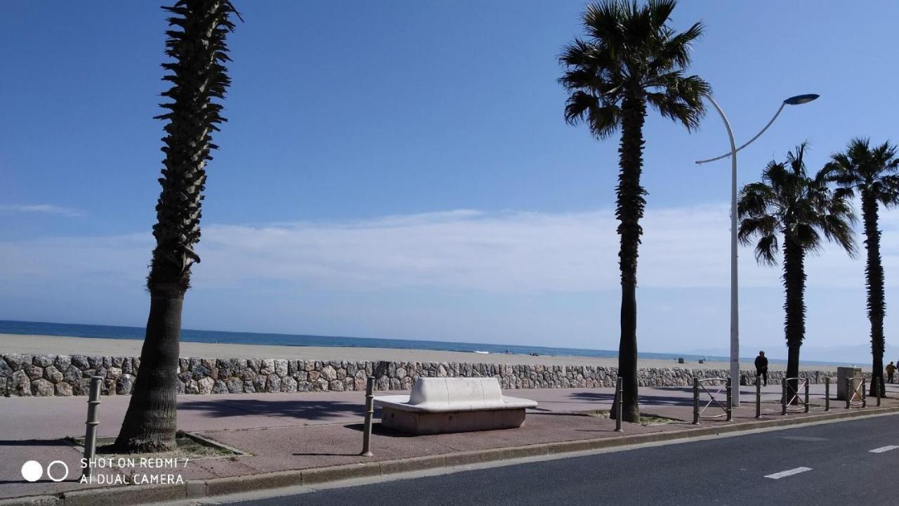 Appartement T2 Vue Mer Et Port,2 Balcons, Parking Prive Canet-en-Roussillon Eksteriør bilde