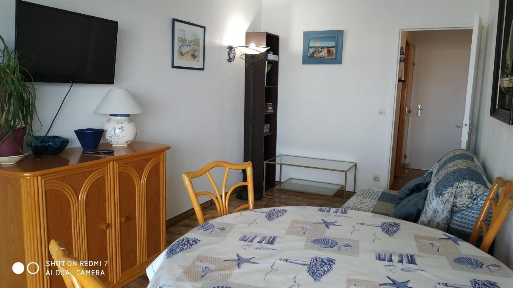 Appartement T2 Vue Mer Et Port,2 Balcons, Parking Prive Canet-en-Roussillon Eksteriør bilde